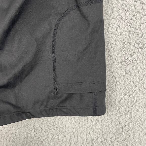 IVL Collective Women's 2 Jet Black Nylon Spandex High Rise Tennis Skort - Picture 8 of 12